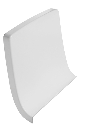 Фото: Фронтальная спинка для бачка Roca Khroma 80165AF6T, белая Roca в каталоге