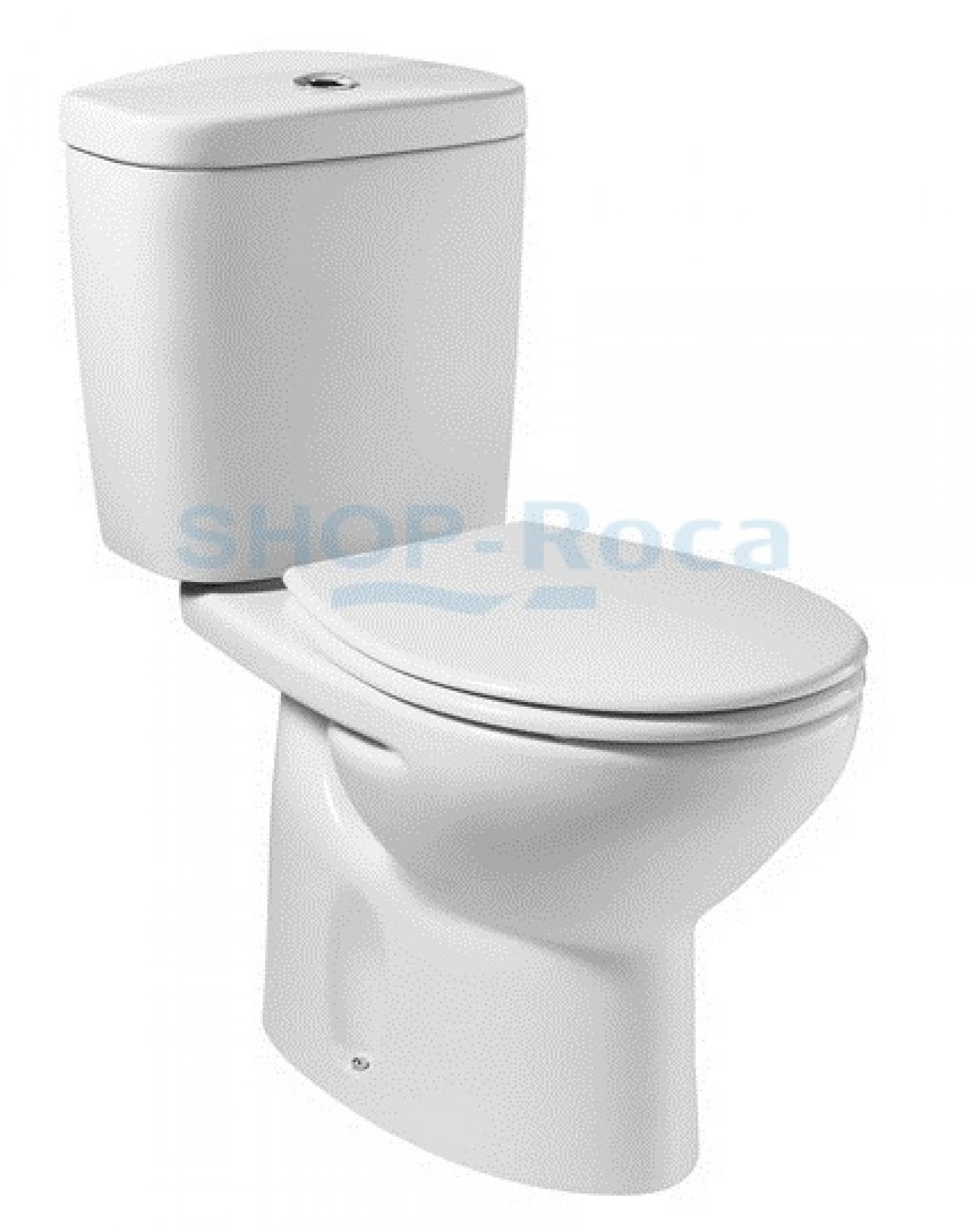 Унитаз напольный Roca Victoria 342394000 с крышкой-сиденьем Soft Close снято с производства