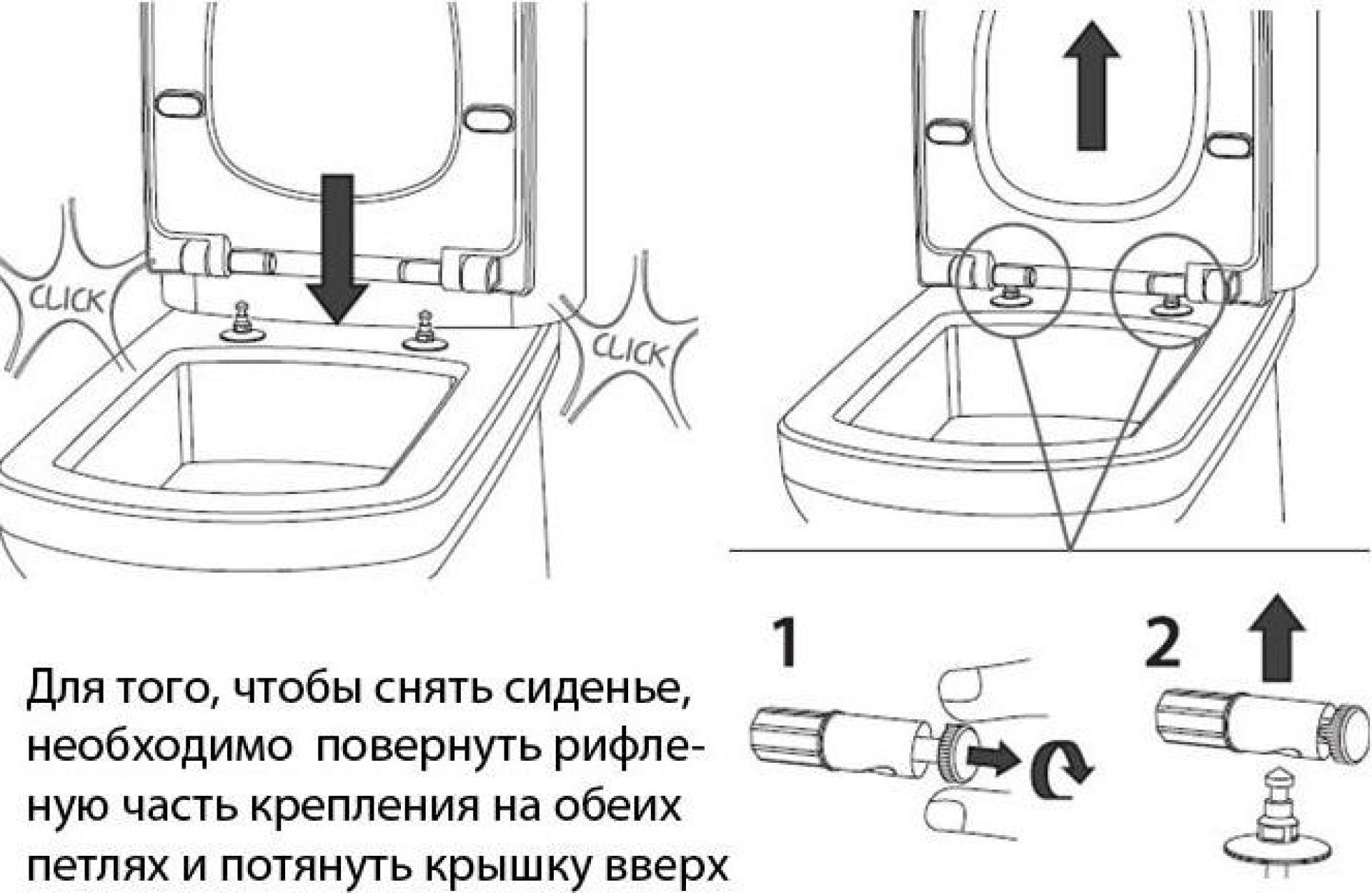 Фото: Крышка-сиденье Roca Dama Senso 801512004 c микролифтом петли хром Roca в каталоге