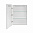 Зеркало-шкаф Roca Victoria Nord ZRU9000029 60 см с подсветкой белое левое